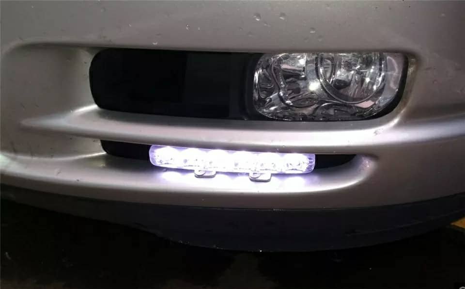 Feux de jour anti-brouillard Haute Puissance pour Voiture – 6 LED Blanches 6000K image 6