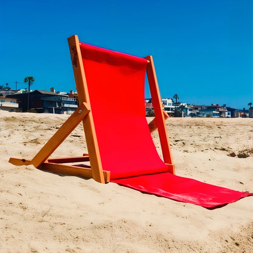Chaise de Plage Réglable 3 Positions avec Poche de Rangement – كرسي شاطئ قابل للتعديل بثلاث وضعيات image 0