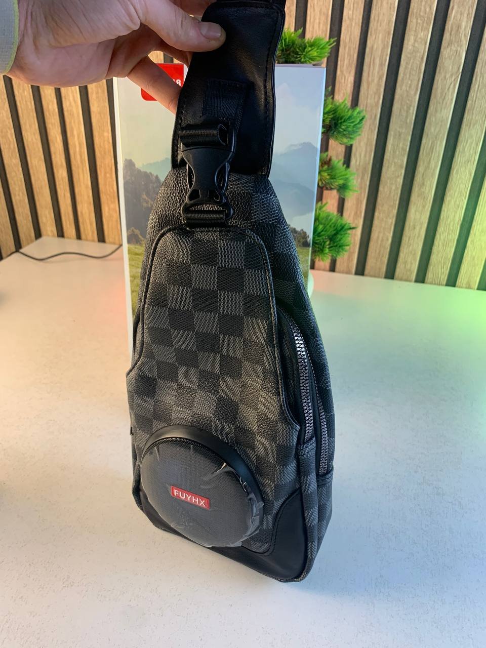 à Bandoulière avec Haut Parleur Bluetooth Rechargeable RGB CH-M818 image 7