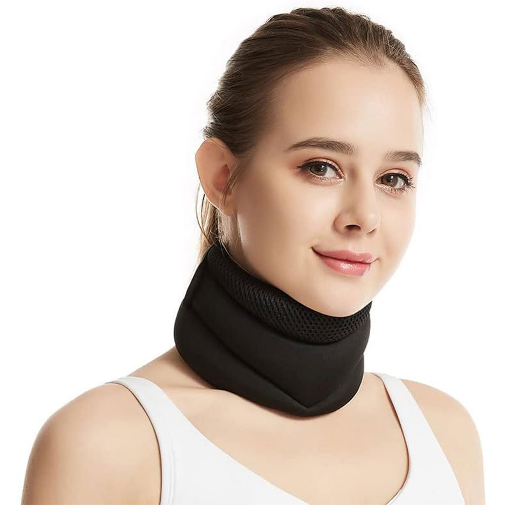 Collier Cervical Ergonomique Réglable pour Posture et Soulagement du Cou دعامة عنق مريحة قابلة للتعديل لتصحيح الوضعية وتخفيف الألم image 3