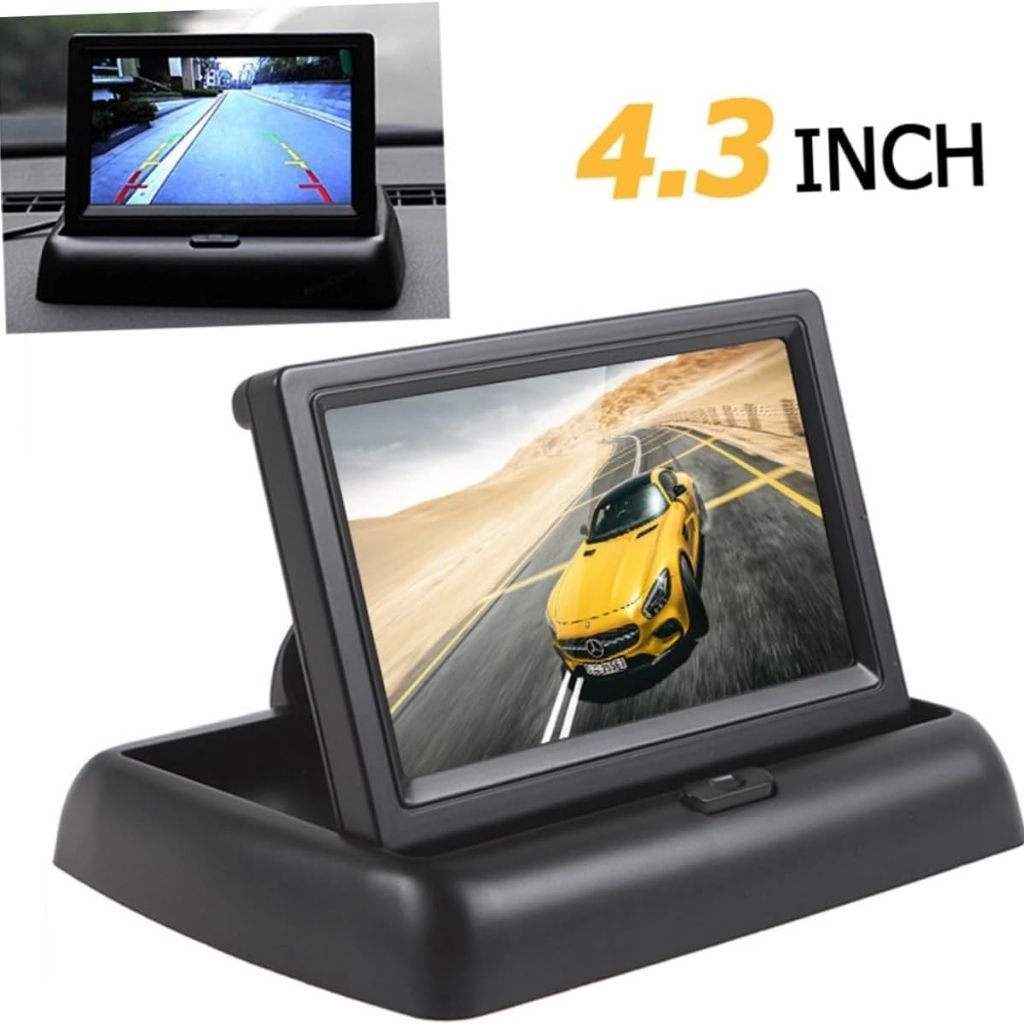 Moniteur Voiture LCD 4,3” Pliable et Universel image 6