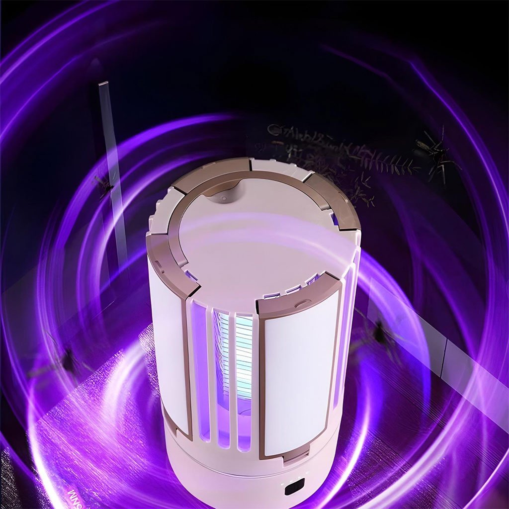 Lampe Anti-Moustique LED Rechargeable – UV Silencieuse Intérieur/Extérieur image 5