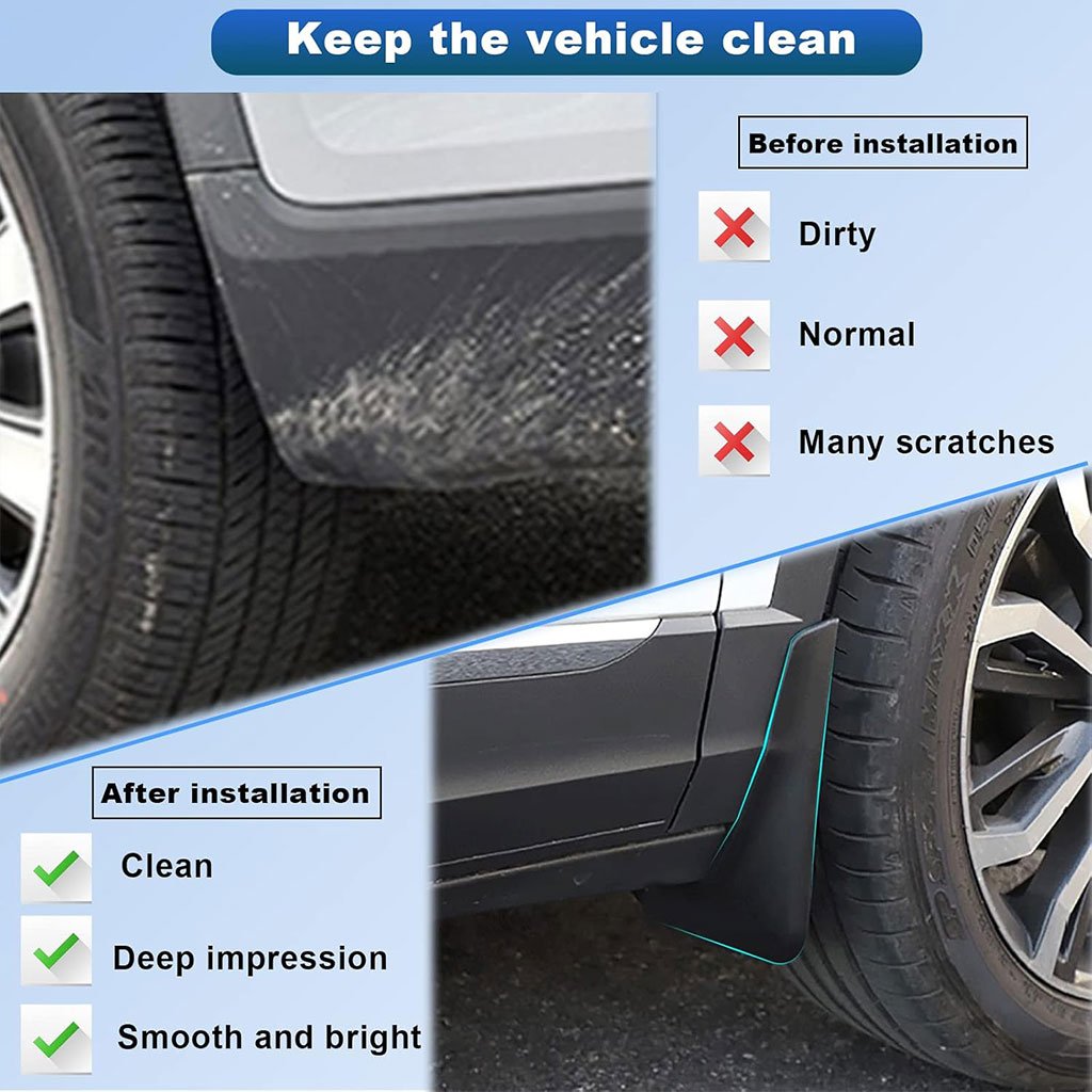 Garde-Boue Universels pour Voiture – Protection Complète des 4 Roues image 6