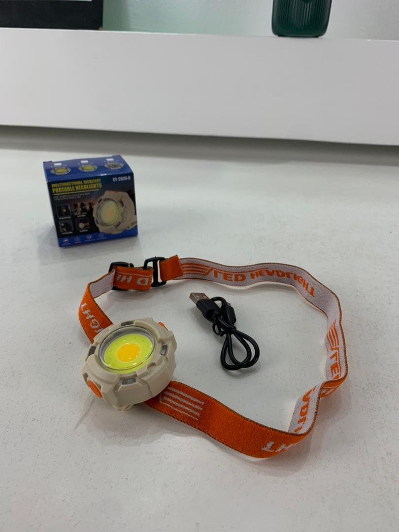 Lampe frontale LED Rechargeable pour Camping CY2026C – مصباح رأس قابل للشحن image 7