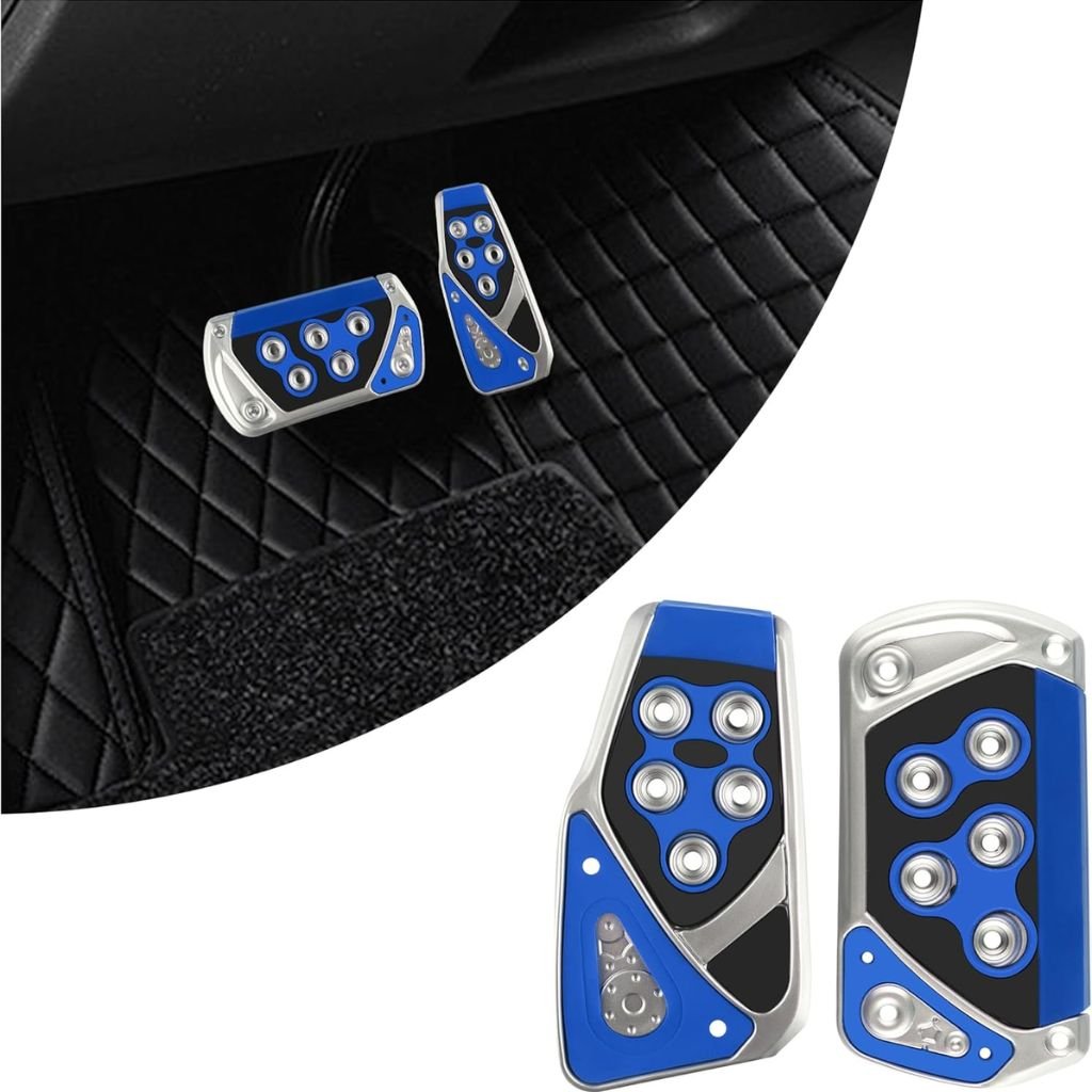 Couvre-Pédales Antidérapants pour Voiture Sport pour Boîte Automatique – 2 Pièces image 4