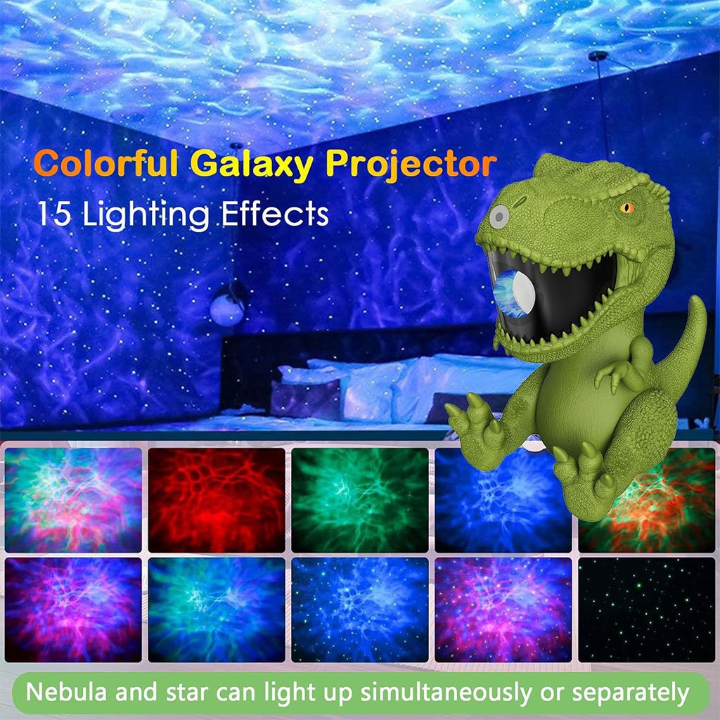 Projecteur Galaxy Dinosaure et Haut Parleur avec Télécommande image 6