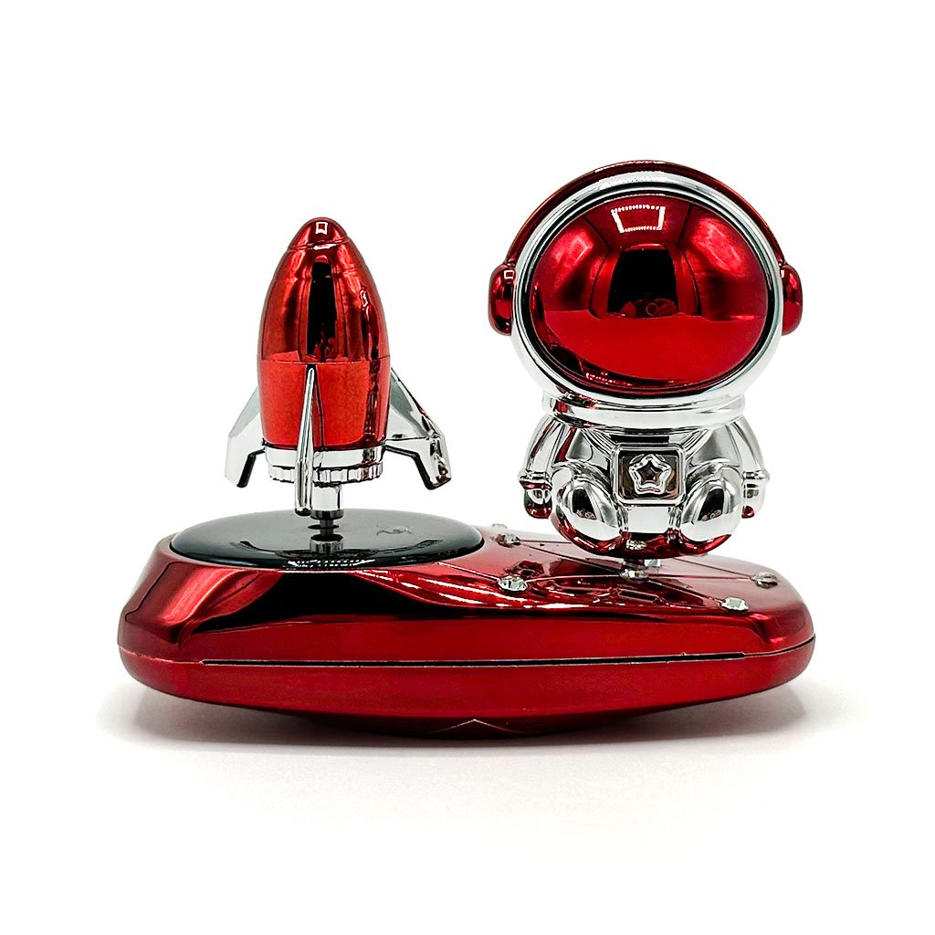 Parfum Solaire Voiture – Diffuseur Astronaute avec Turbine Rotative image 3