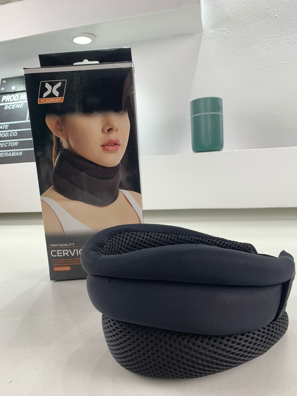 Collier Cervical Ergonomique Réglable pour Posture et Soulagement du Cou دعامة عنق مريحة قابلة للتعديل لتصحيح الوضعية وتخفيف الألم image 5