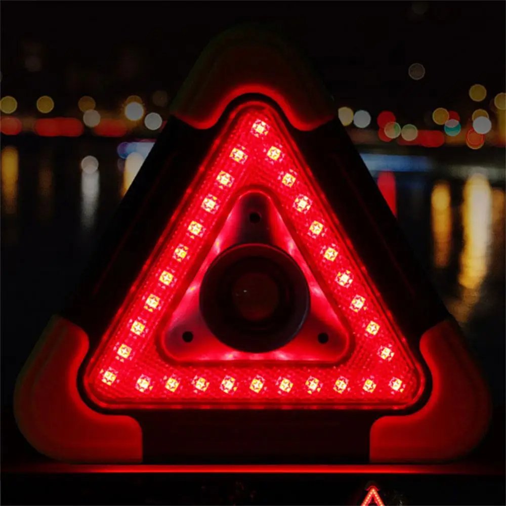 Triangle d’Alerte LED Solaire Rechargeable – 5 Modes & Powerbank image 4