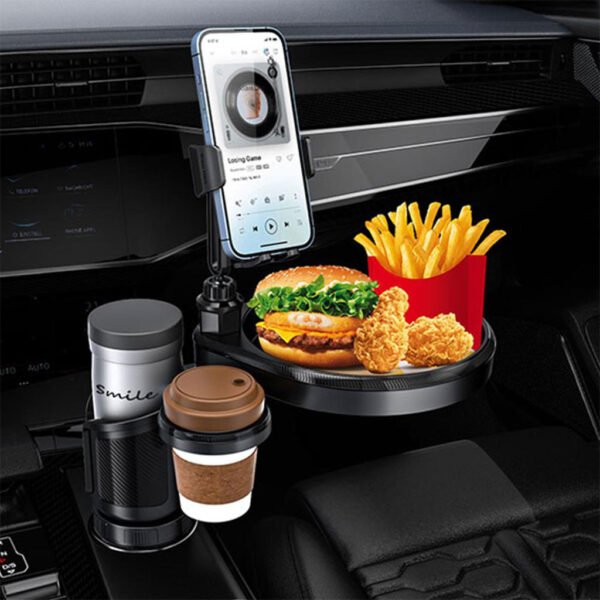 Organisateur de voiture 4-en-1 – Support rotatif et multifonction image 3