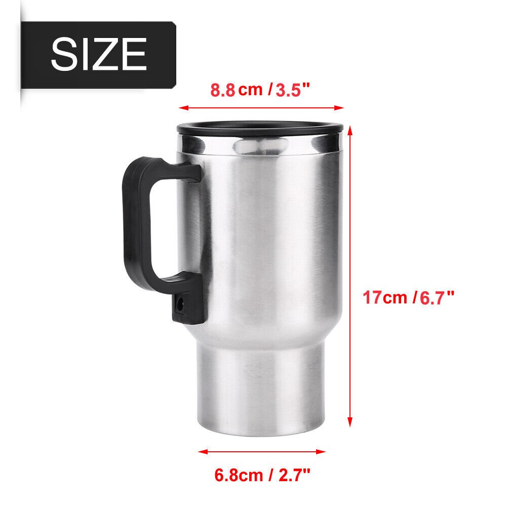 Thermos electrique chauffant pour voiture avec prise Allume Cigare image 4