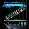 Horloge Numérique LED : Design Interactif et Ambiance Lumineuse