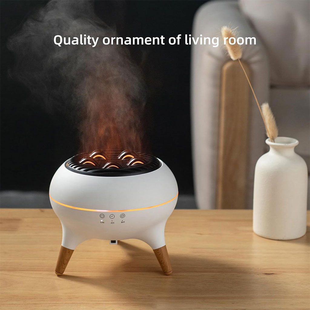 Diffuseur d’Huiles Essentielles 2-en-1 350ml – Humidificateur et Aromathérapie