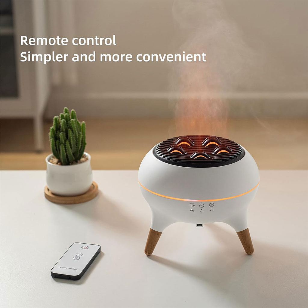 Diffuseur d’Huiles Essentielles 2-en-1 350ml – Humidificateur et Aromathérapie