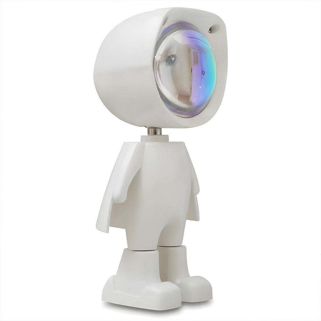 Lampe Sunset Astronaute LED – Projection Ambiance & Rotation 360°