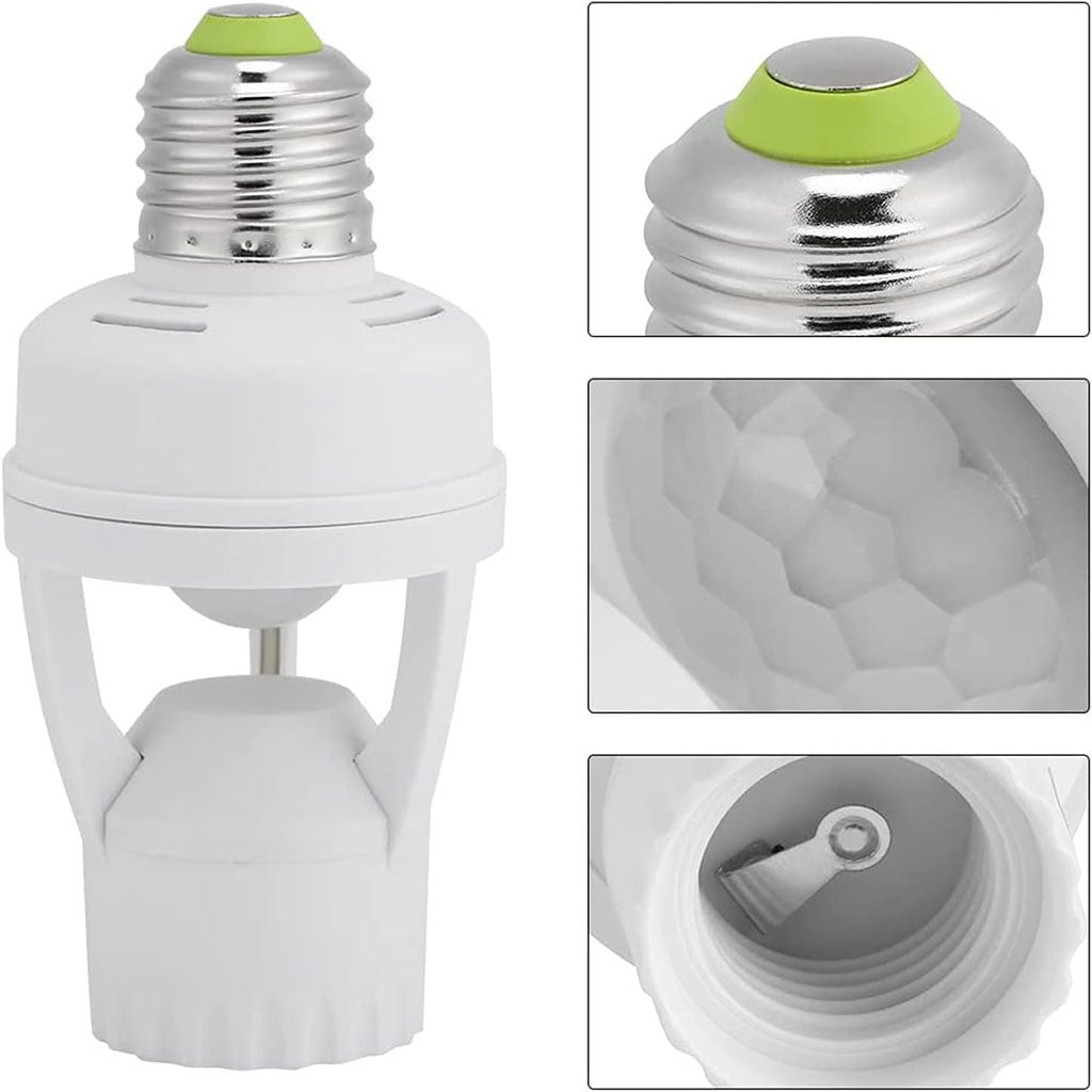 Douille de Lampe E27 avec Détecteur de Mouvement : Économique, Écologique et Pratique