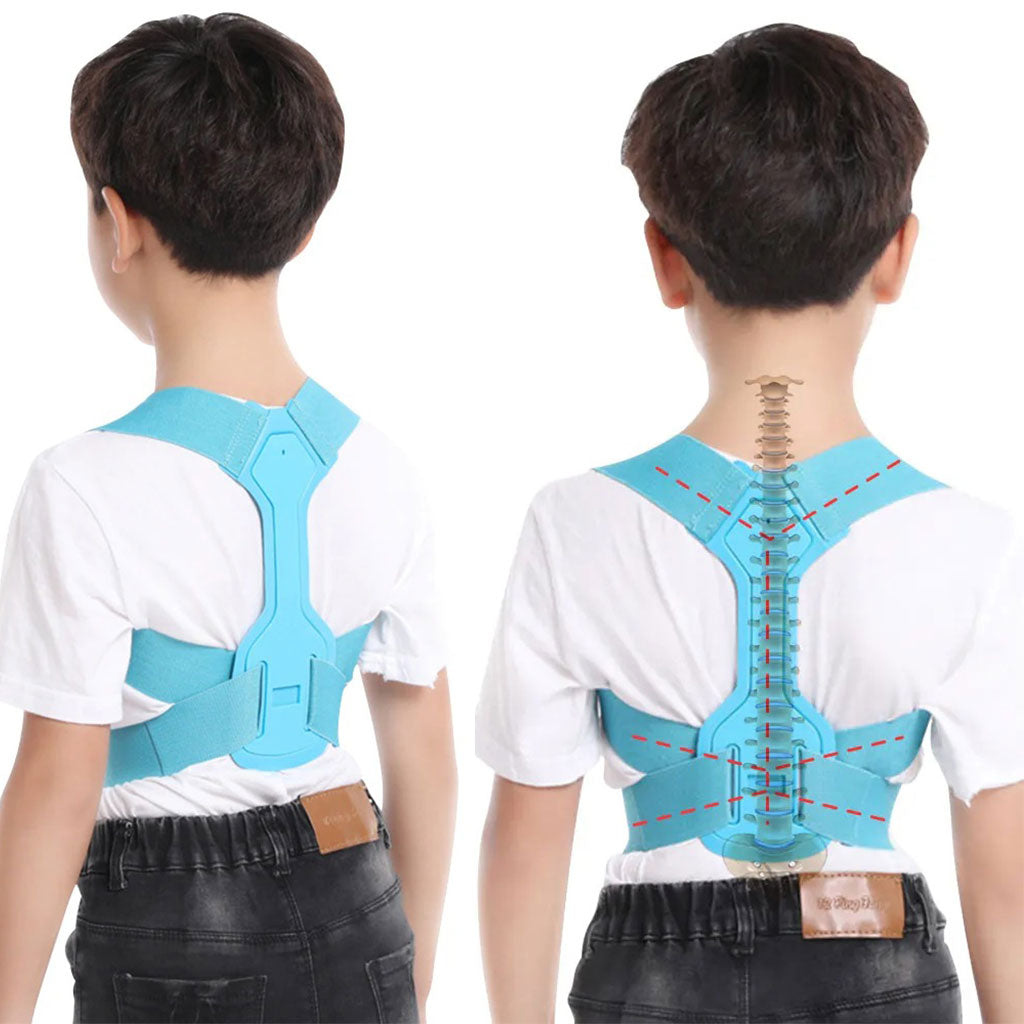 Correcteur de Posture Ergonomique pour Enfants avec Soutien Dorsal Invisible