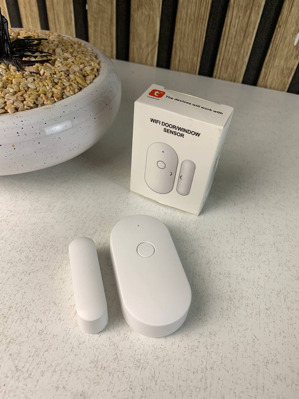 Capteur d'Ouverture WiFi TUYA : Sécurité Intelligente et Alertes Instantanées