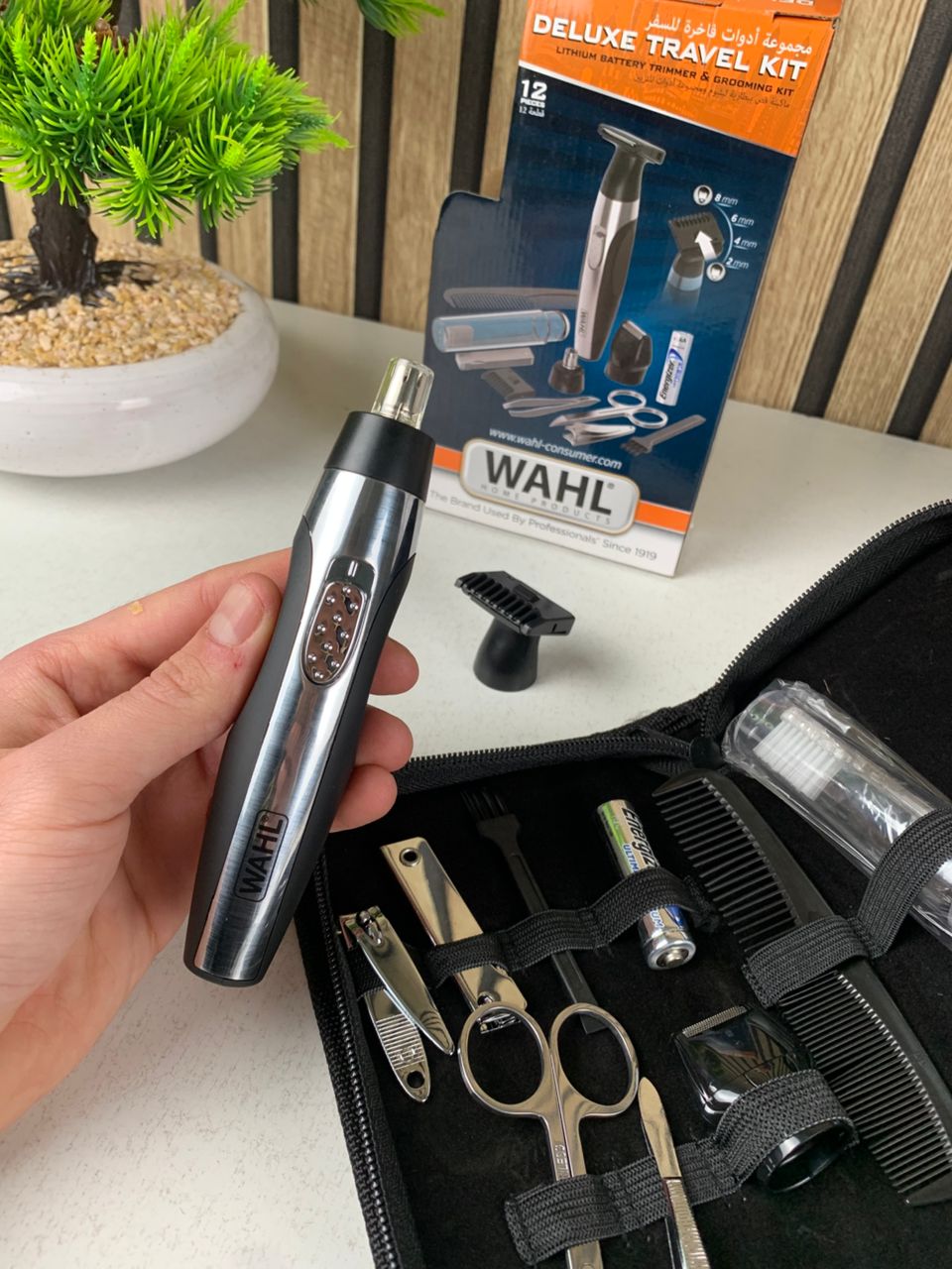 Tondeuse Nez Wahl Compacte – Précision Rapide et Sans Douleur