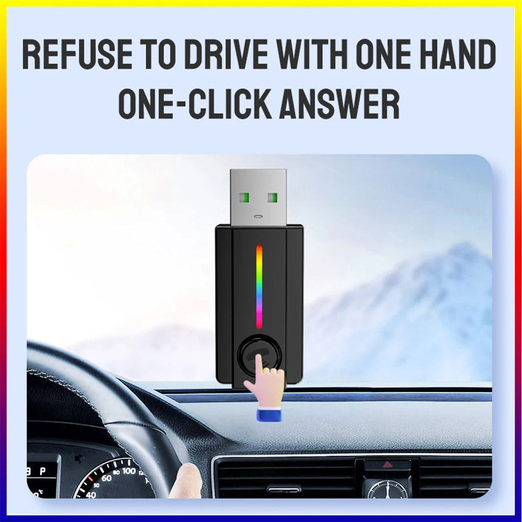 Adaptateur Bluetooth 5-en-1 : Bluetooth 5.3 & Carte Son USB