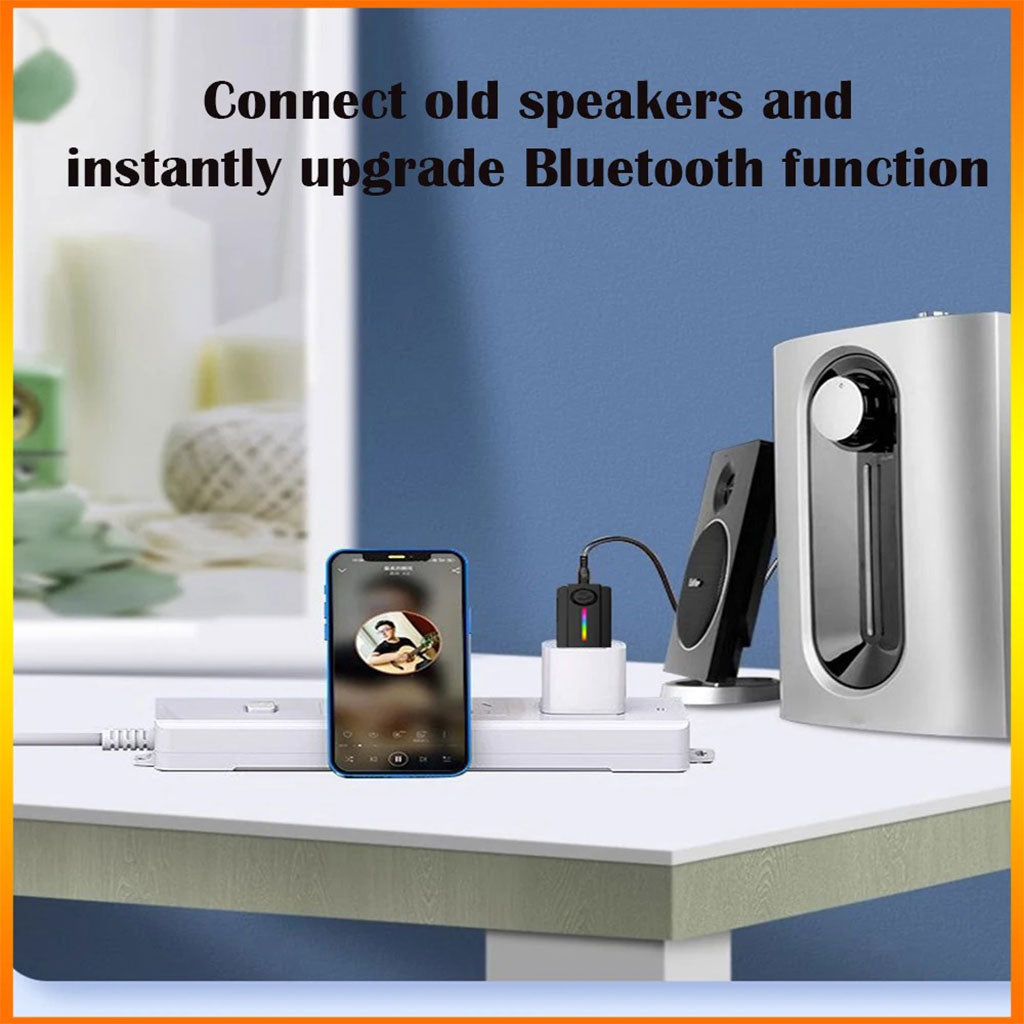 Adaptateur Bluetooth 5-en-1 : Bluetooth 5.3 & Carte Son USB