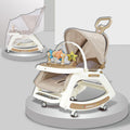 Chaise Bébé Multifonction 5 en 1 Évolutive avec Balancelle, Trotteur et Chaise Haute