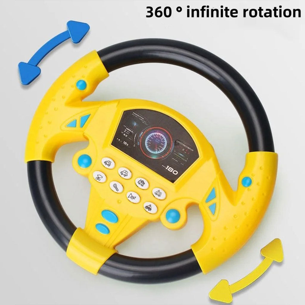 Volant de Conduite Interactif et Éducatif pour Enfant – Réalisme et Éveil