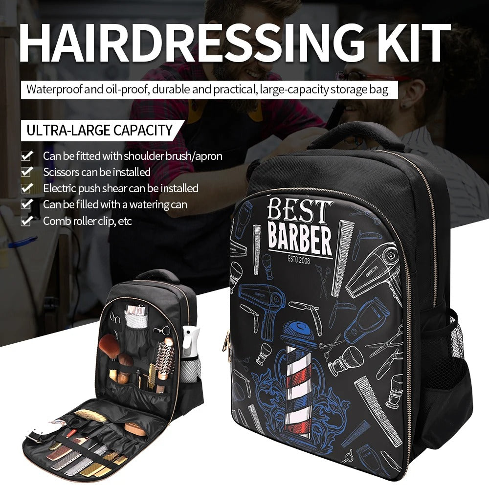 Sac à Dos Professionnel pour Barbier : Organisation, Confort et Mobilité