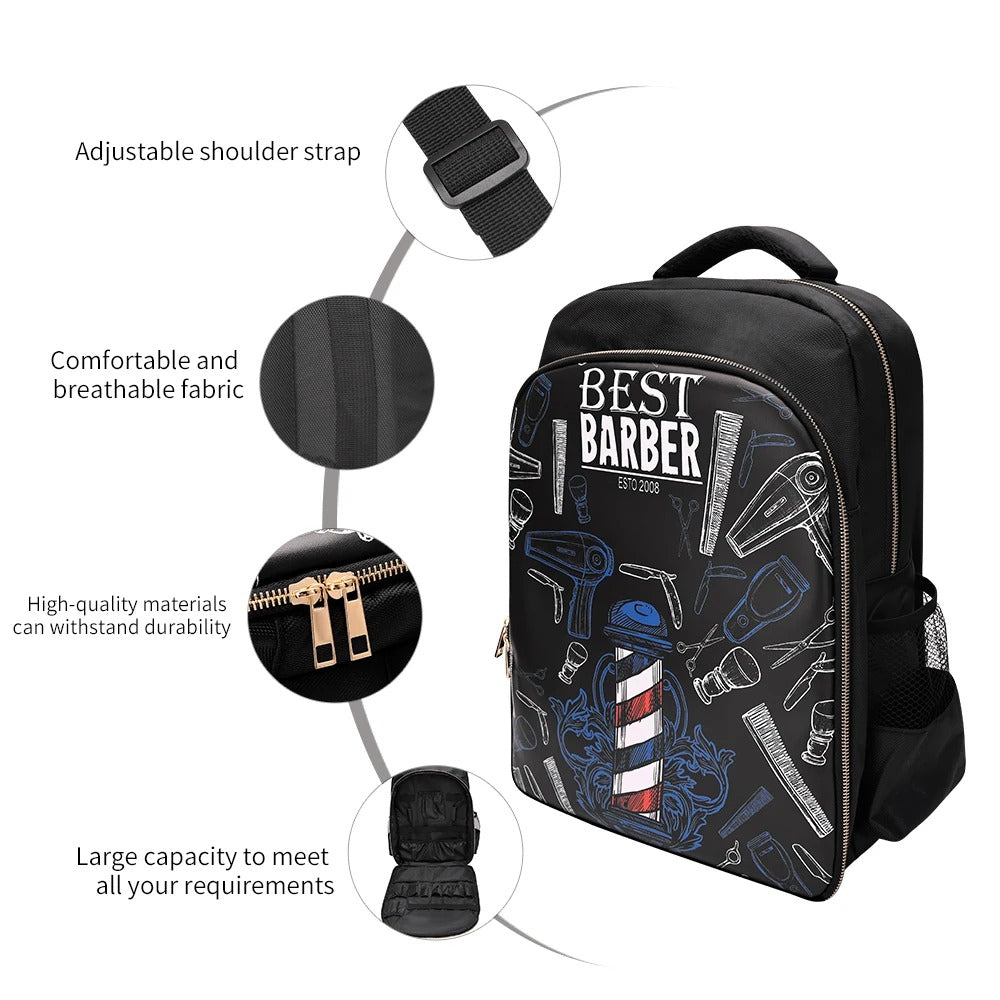 Sac à Dos Professionnel pour Barbier : Organisation, Confort et Mobilité