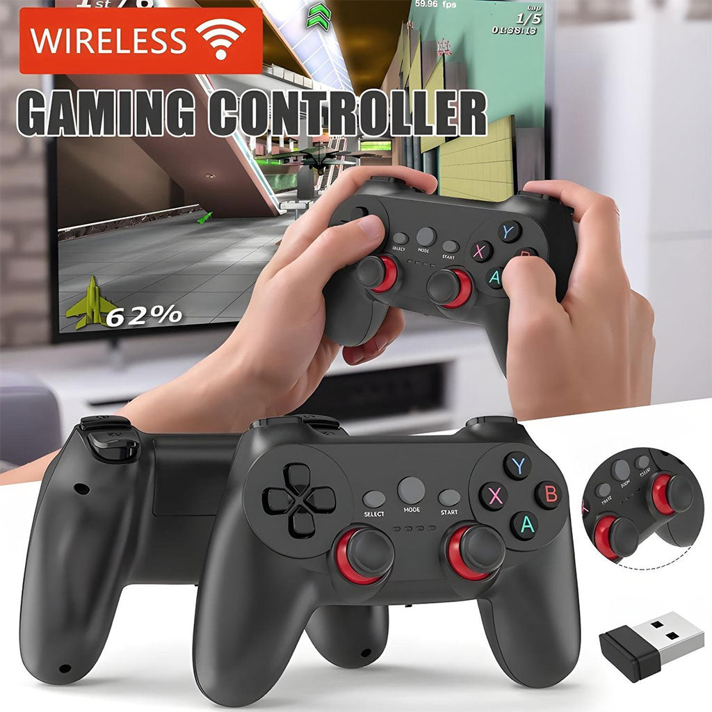 Manette de Jeu Sans Fil Universelle – Confort, Réactivité & Multi-Plateforme