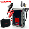 Jump Starter CROWN CT37043 : La Puissance 4-en-1 pour toutes vos Urgences