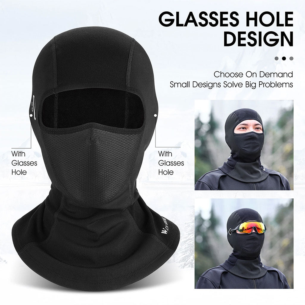 Pack Hiver Moto : Cagoule Pro + Gants Pro Biker