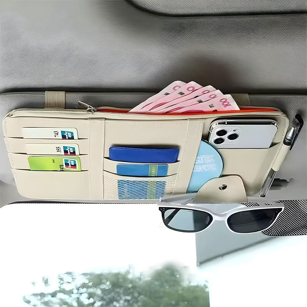 Organisateur de Pare-Soleil pour Voiture : Élégance et Praticité au Volant