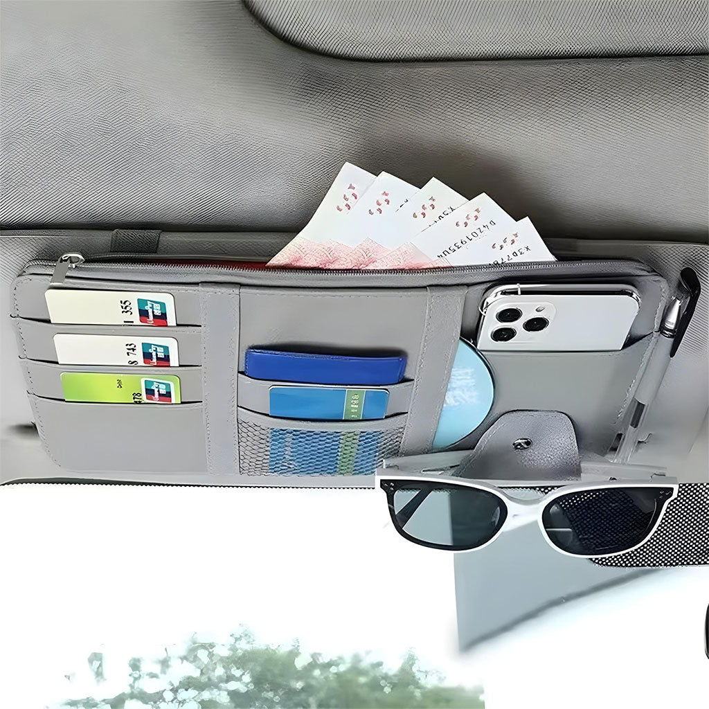 Organisateur de Pare-Soleil pour Voiture : Élégance et Praticité au Volant