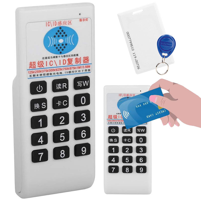Duplicateur de Cartes à Puces : Multi-Fréquences et Format Compact