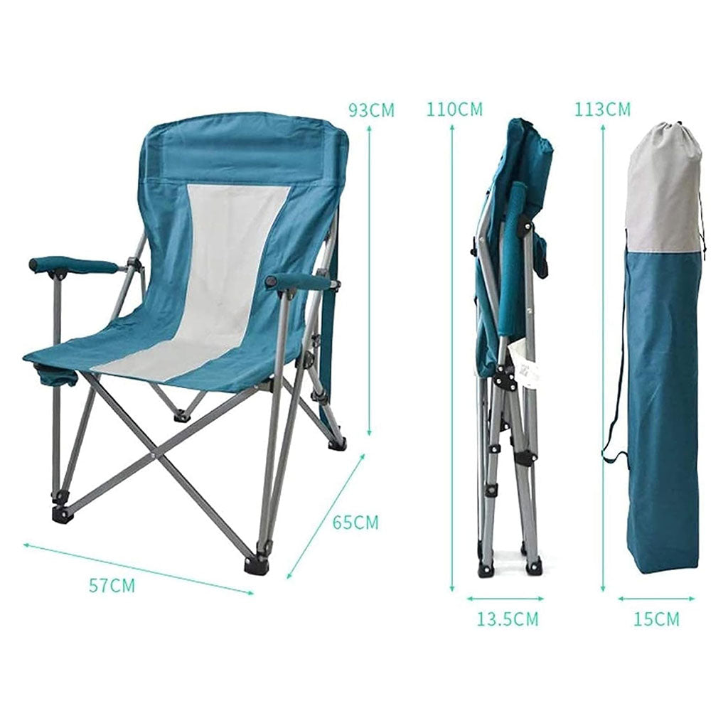 Chaise de Camping Pliable Ultra Confort Résistante et Légère