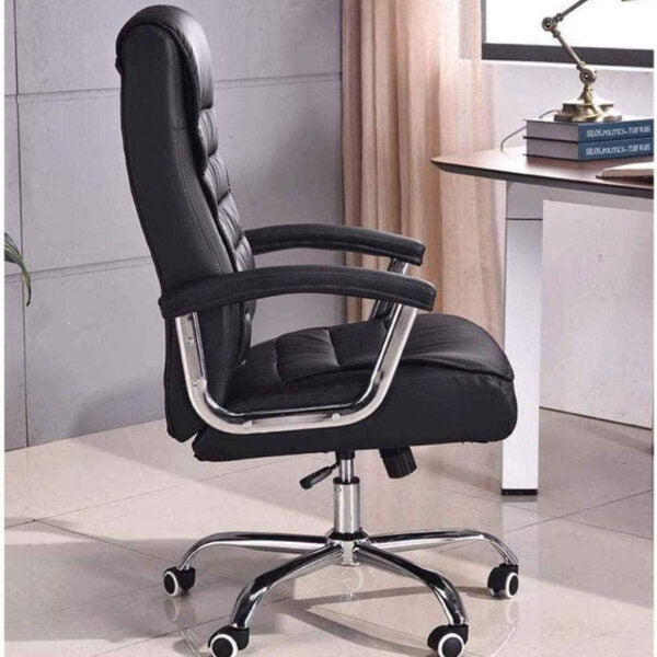 Fauteuil de Bureau Présidentiel LUXE en Cuir – Élégance, Prestige et Confort