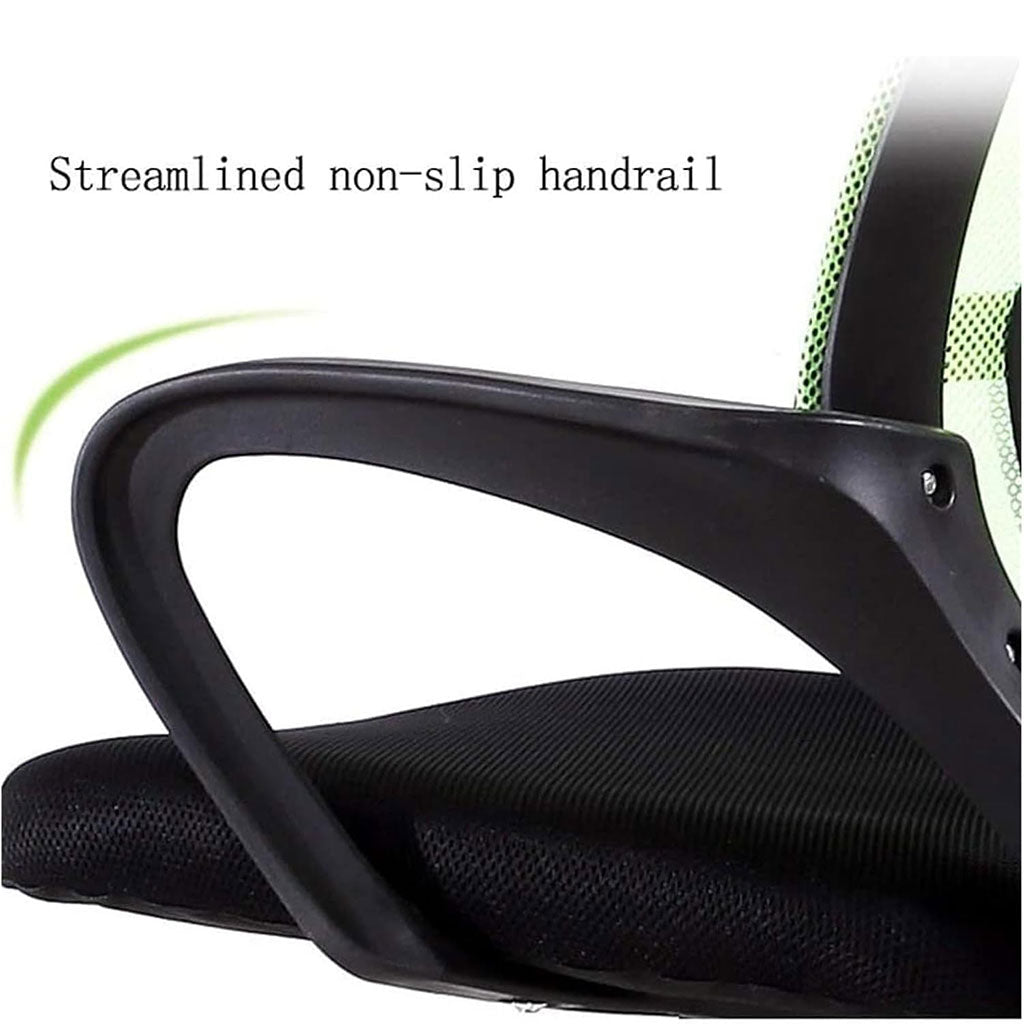 Chaise de Bureau Ergonomique en Maille Respirante avec Soutien Lombaire Vert