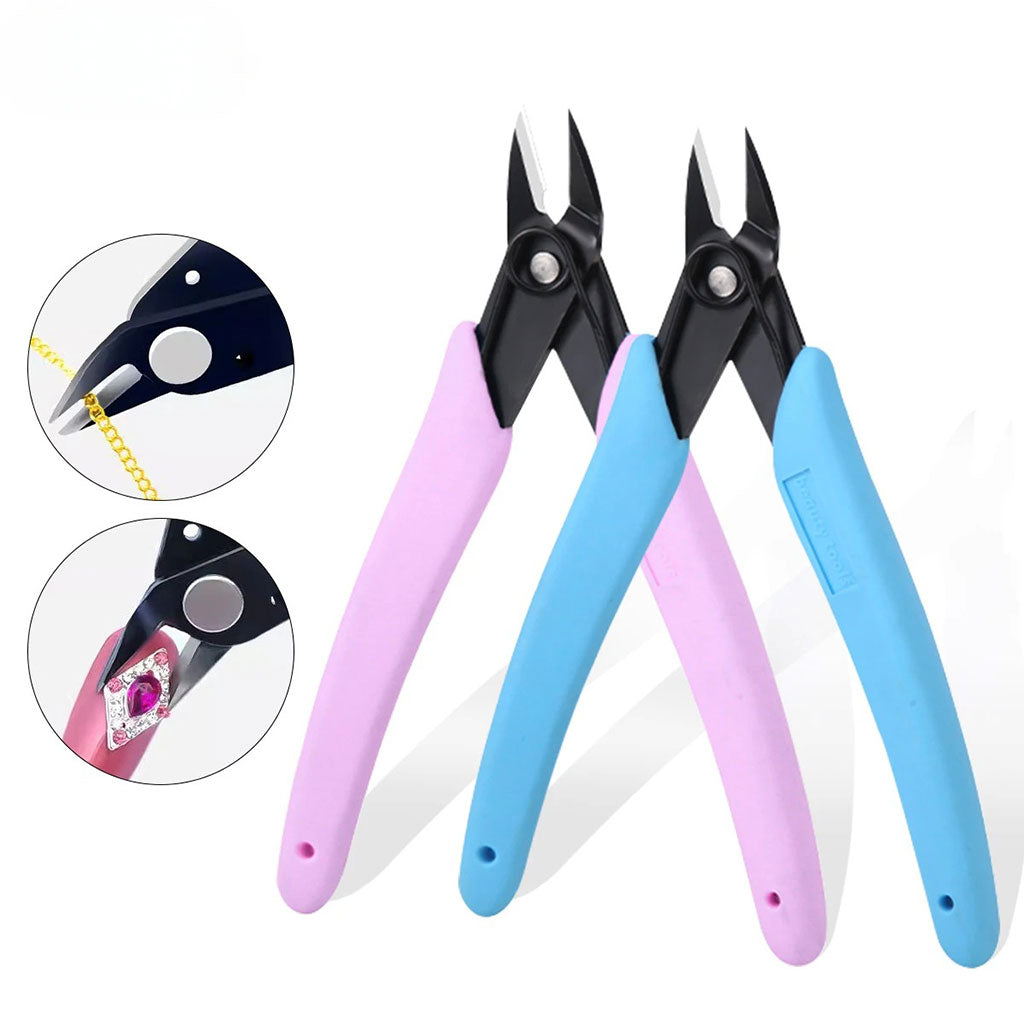 Pince de Précision pour Dépose d'Accessoires d'Ongles : L'Outil Professionnel pour Retrait de Cristaux