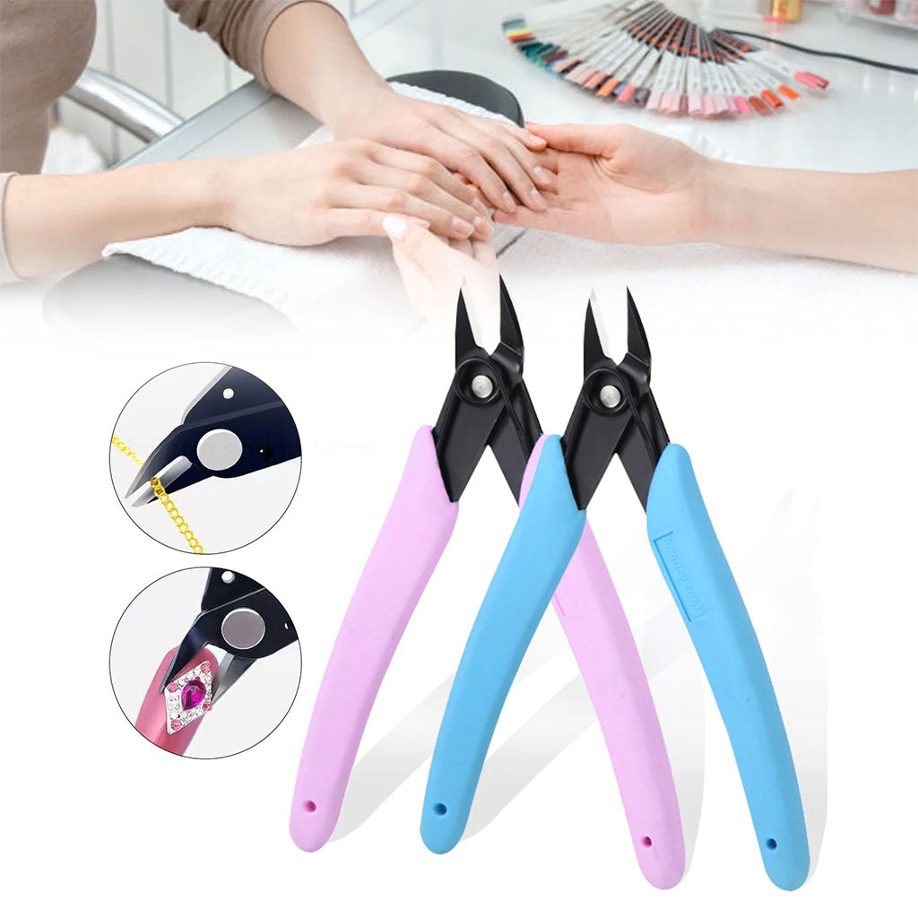 Pince de Précision pour Dépose d'Accessoires d'Ongles : L'Outil Professionnel pour Retrait de Cristaux