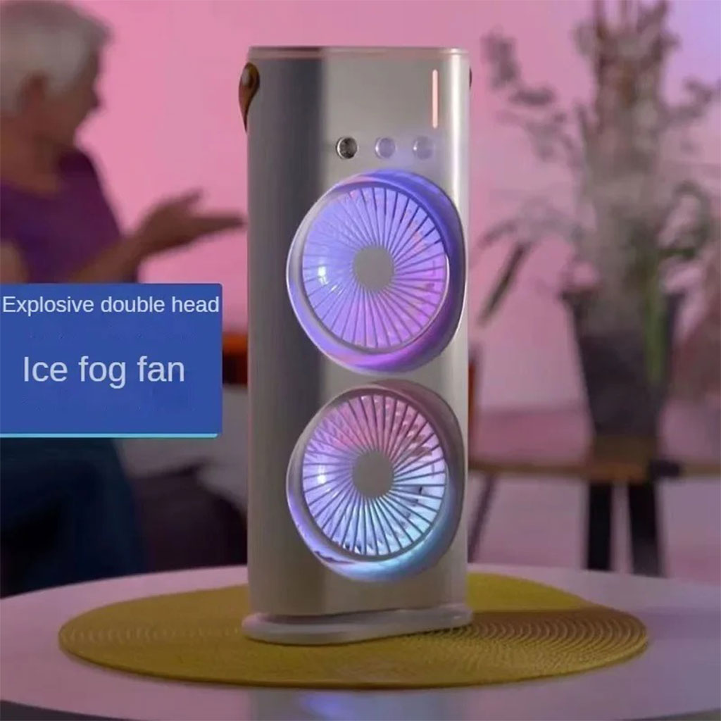 Rafraîchisseur d'Air Portable Ultra-Silencieux avec Humidificateur Intégré