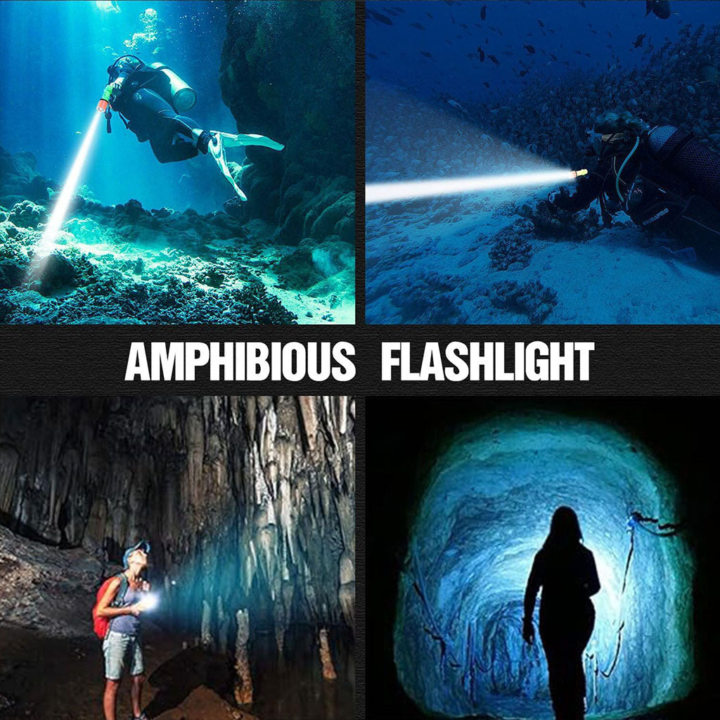 Lampe Torche Étanche pour Plongée – Puissance et Fiabilité Sous l’Eau