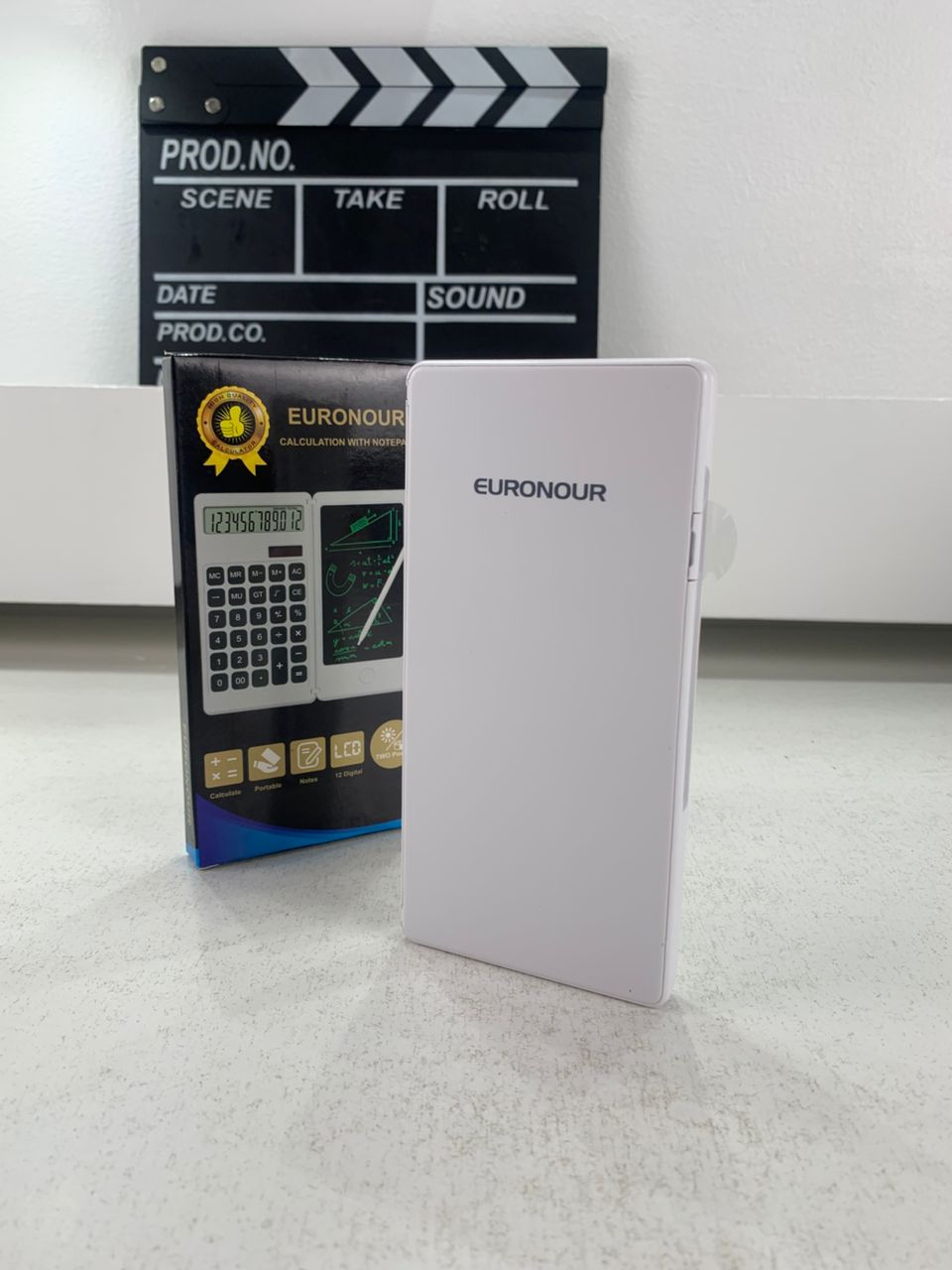 Calculatrice Intelligente 2-en-1 avec Ardoise Numérique LCD