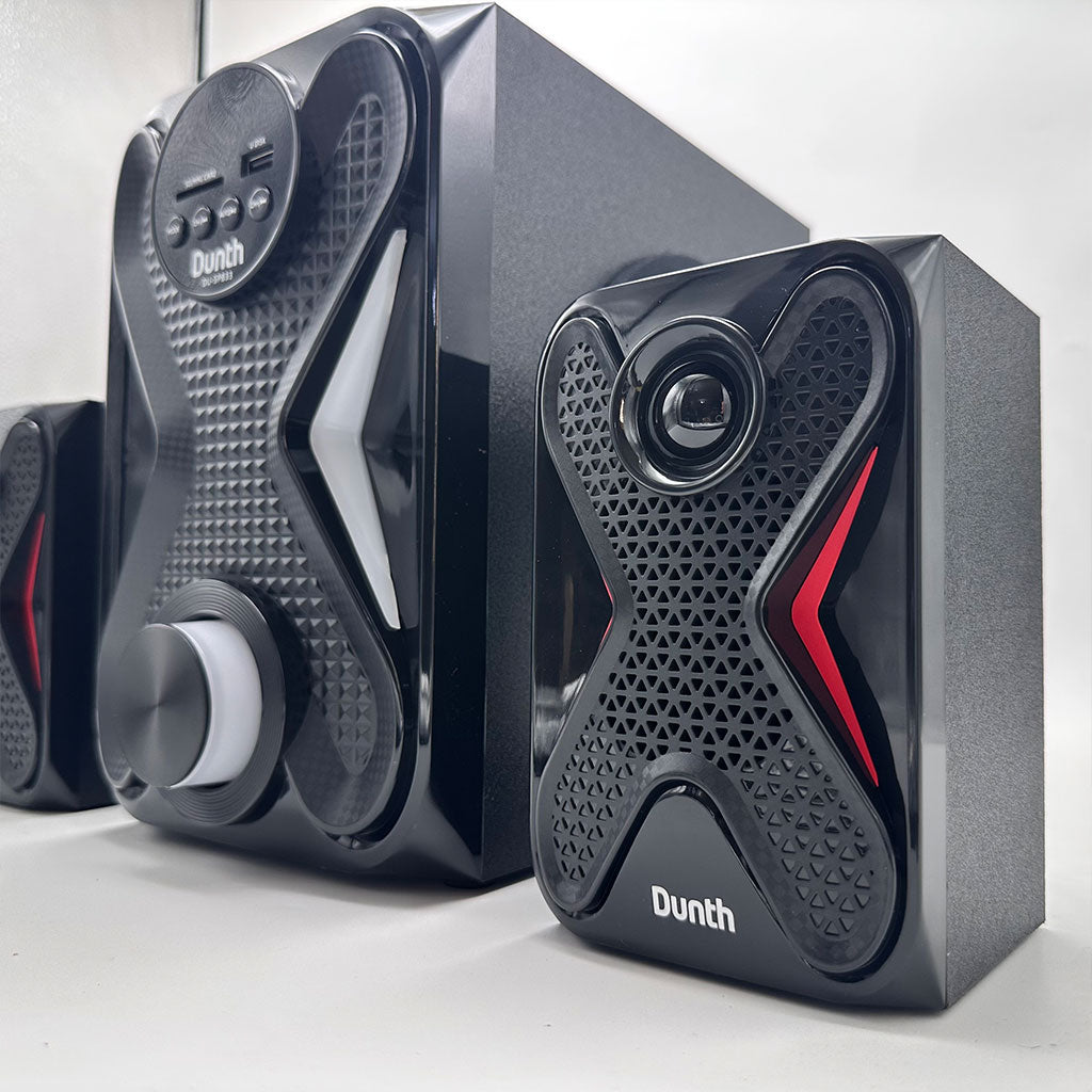 Haut-Parleur Puissant 8000W Bluetooth avec LED Flammes USB FM et Télécommande