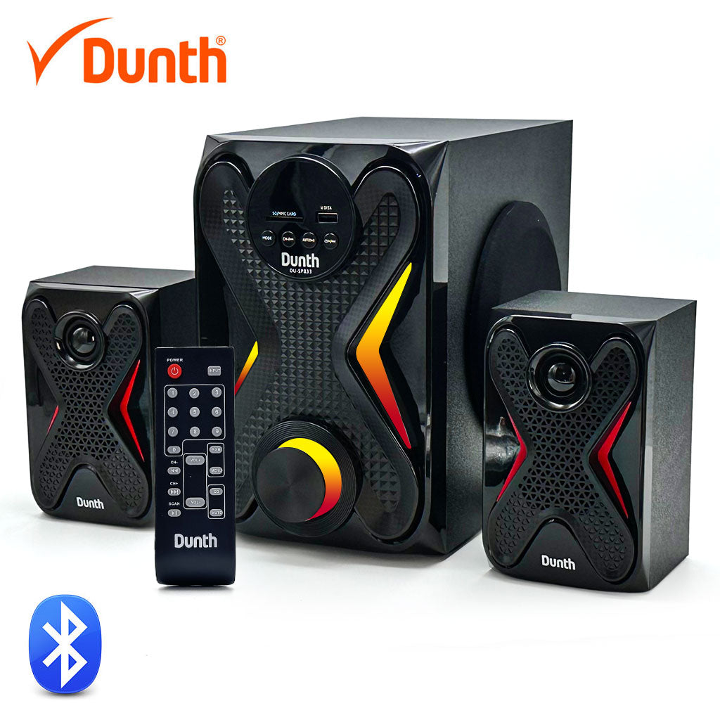 Haut-Parleur Puissant 8000W Bluetooth avec LED Flammes USB FM et Télécommande