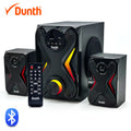 Haut-Parleur Puissant 8000W Bluetooth avec LED Flammes USB FM et Télécommande