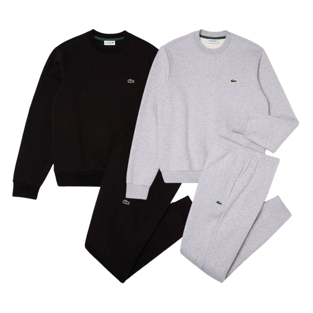 ensemble LACOST Jogging en Coton Épais : Chaleur et Confort Premium
