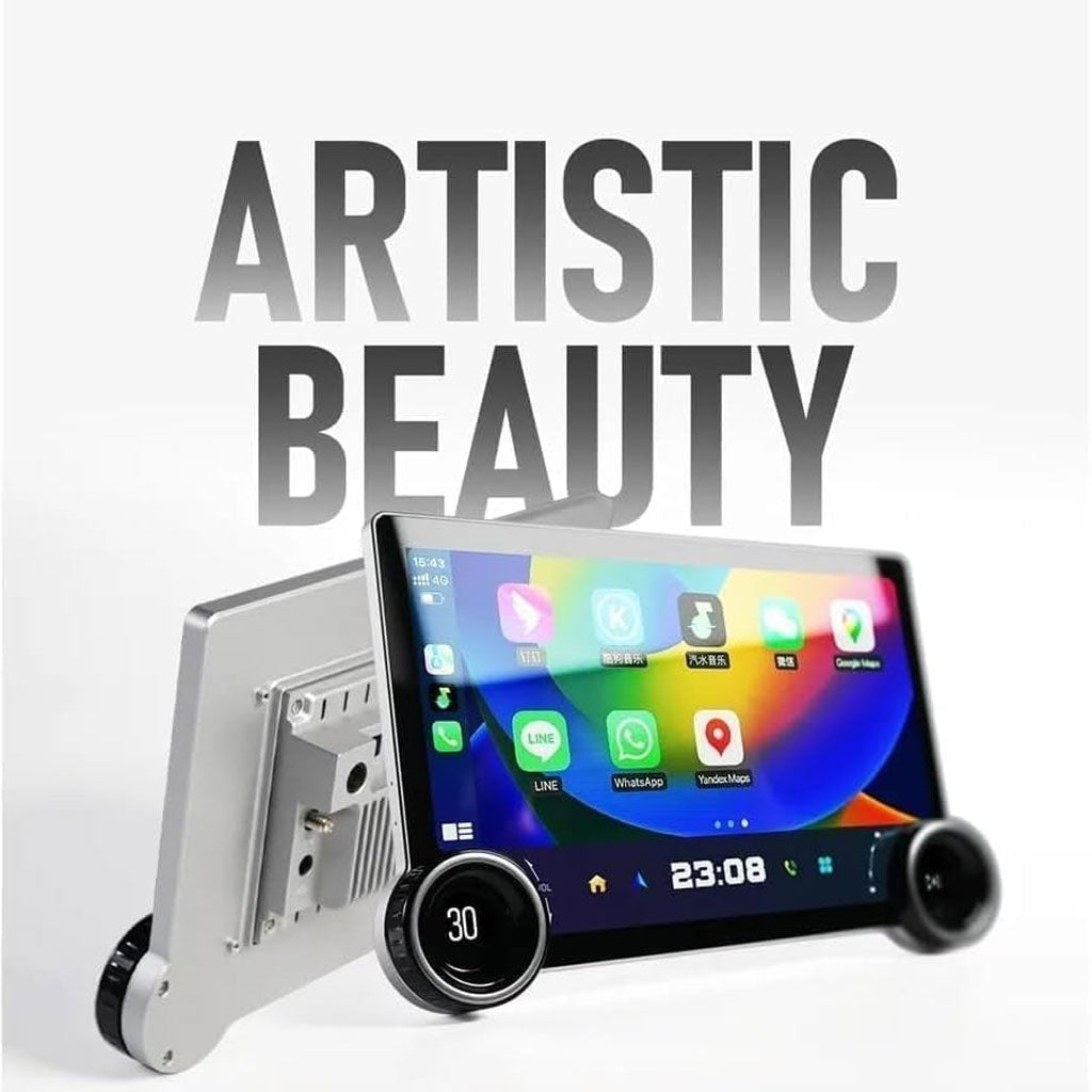 Écran Voiture AUTO SNAP 10.1” QLED – CarPlay & Android Auto
