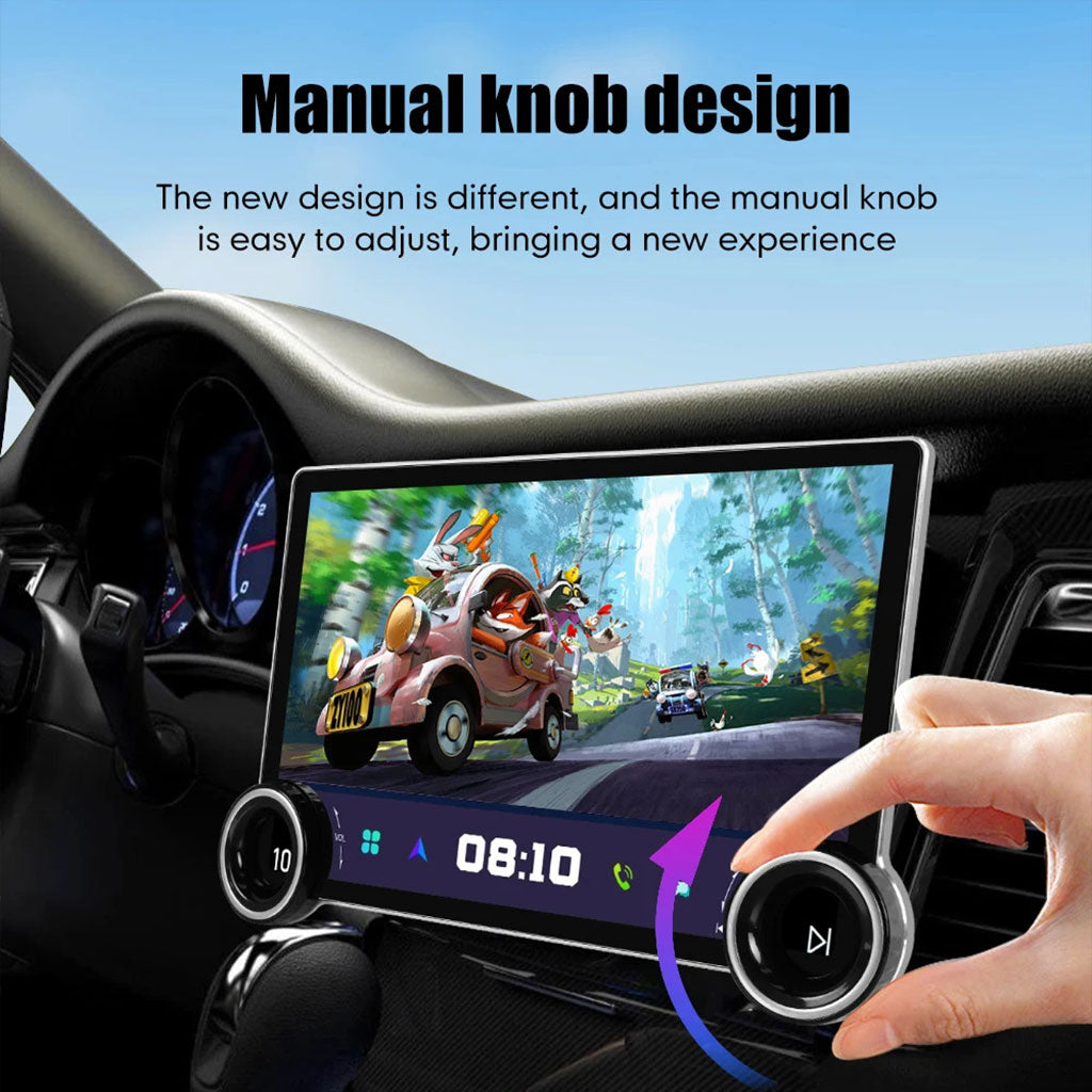 Écran Voiture AUTO SNAP 10.1” QLED – CarPlay & Android Auto