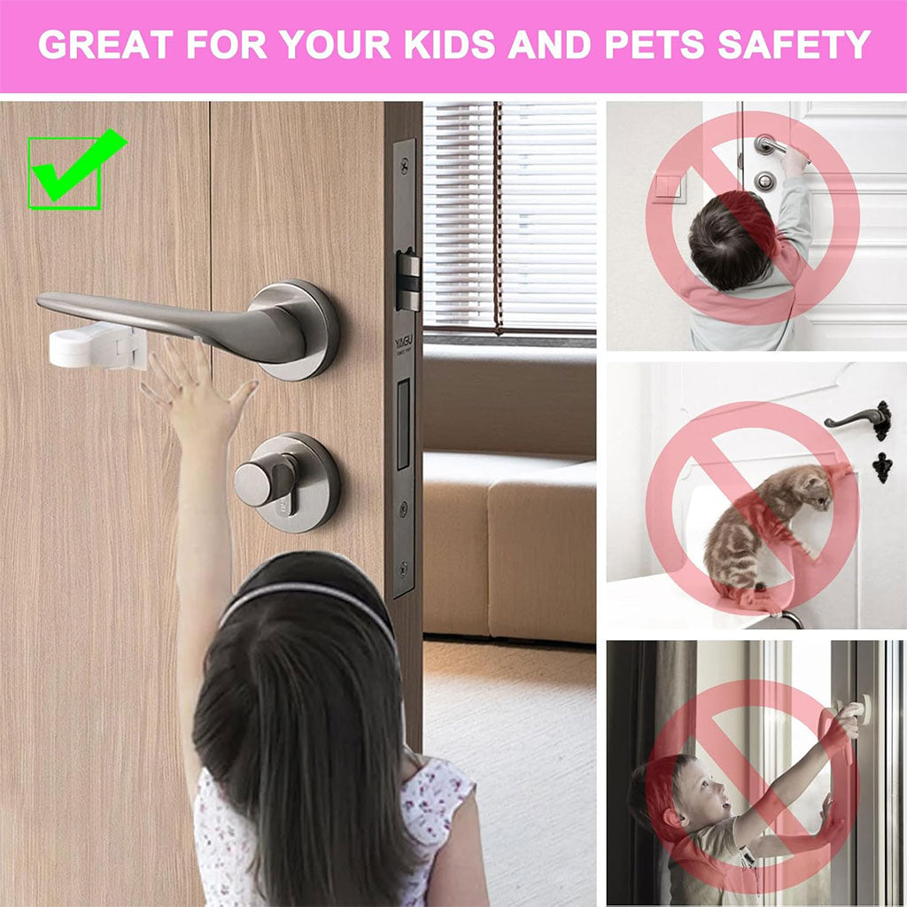 Verrou de Sécurité Enfant pour Poignée de Porte : Protection et Sérénité